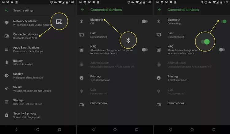 Các bước kết nối loa Bluetooth với điện thoại Android