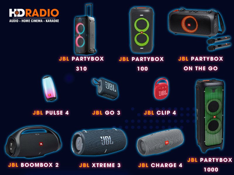 Các mẫu loa karaoke JBL bluetooth mới nhất trên thị trường