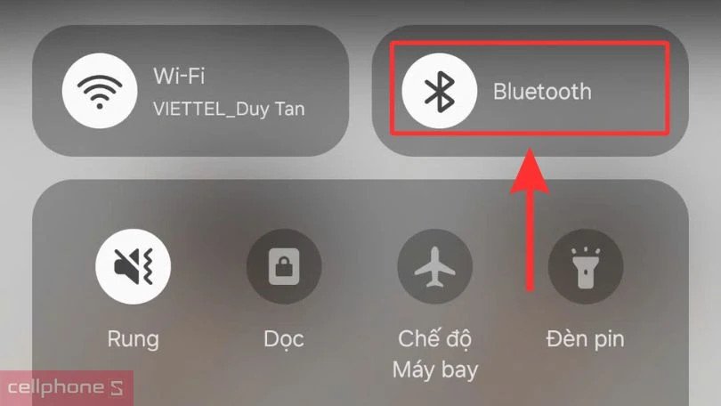 Cách kết nối tai nghe bluetooth bằng cách bật chế độ ghép nối