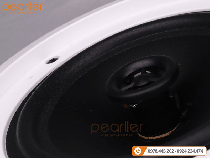 Cấu tạo loa âm trần bluetooth 2 đường tiếng với củ loa bass và treble