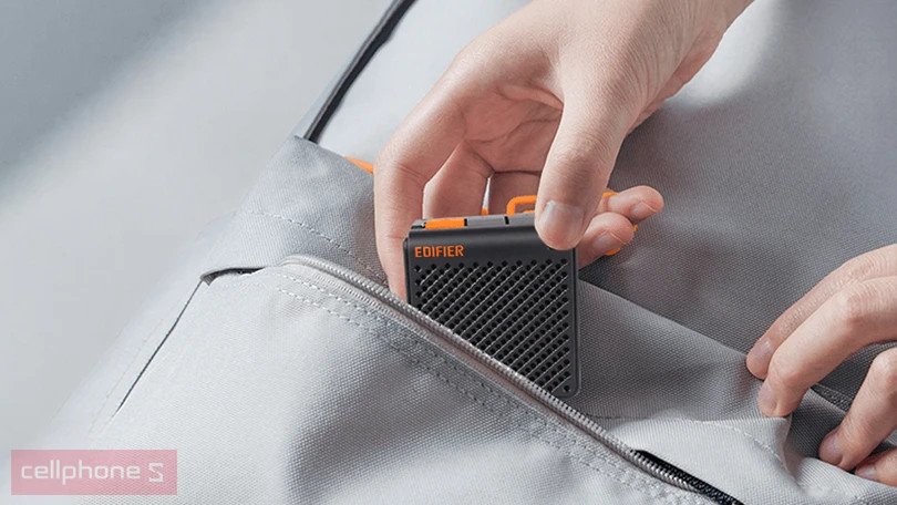 Chi tiết màng loa và lưới bảo vệ của Edifier MP85