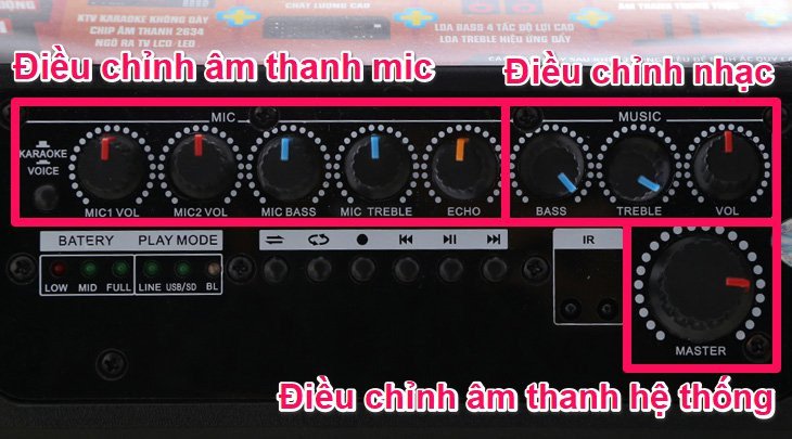 Chỉnh âm lượng loa bluetooth phù hợp