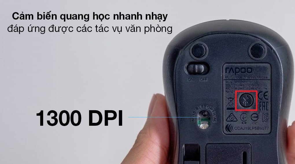 Chuột Bluetooth sẵn sàng ghép nối