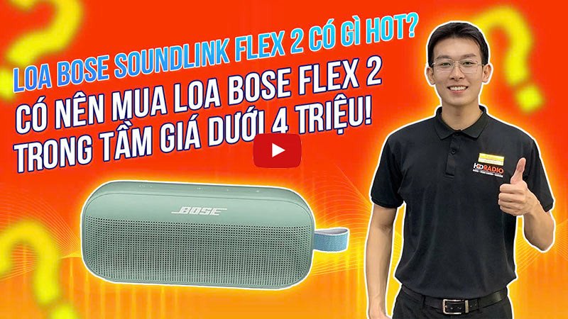 Đánh giá loa di động Bose SoundLink Flex 2 chi tiết