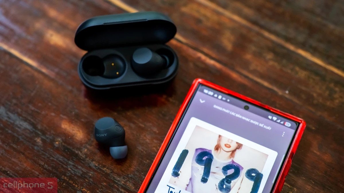 Đánh giá tai nghe Sony Bluetooth về thiết kế chắc chắn