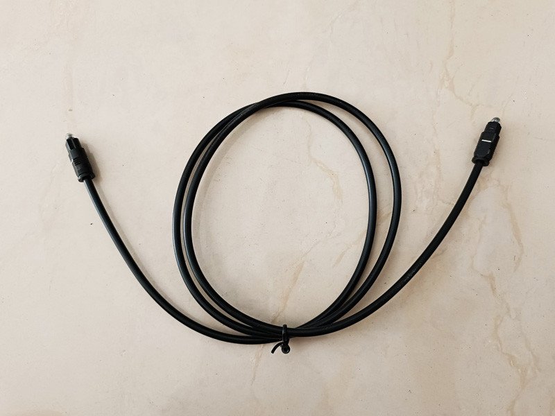 Dây cáp quang Optical kết nối tivi với loa ngoài