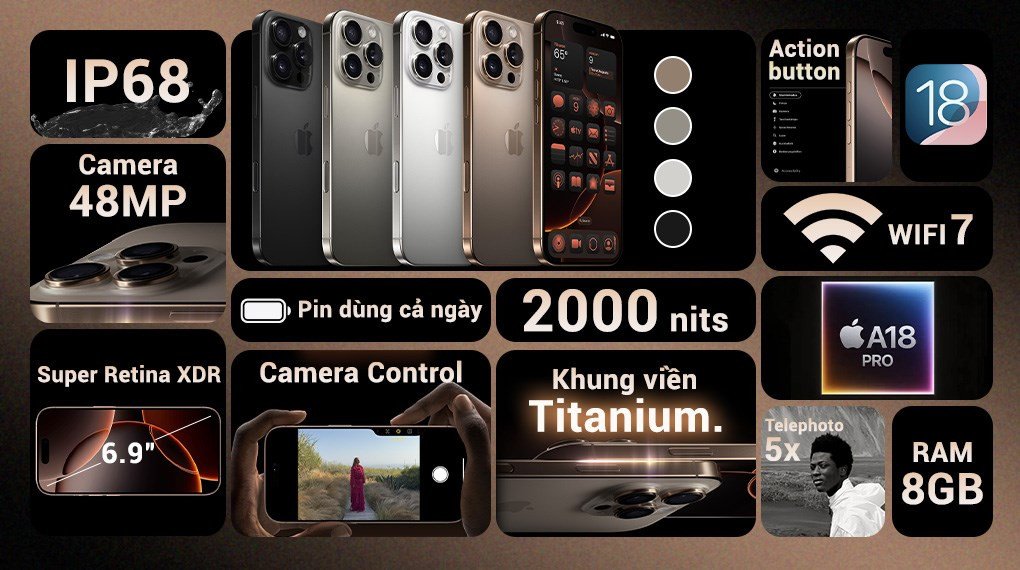 Điện thoại thông minh có Bluetooth 5.3 kết nối ổn định, sẵn sàng phát nhạc không dây đến tivi LG hoặc loa ngoài.