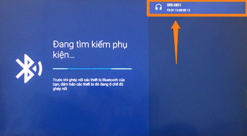 Ghép nối loa Bluetooth với tivi Sony thành công