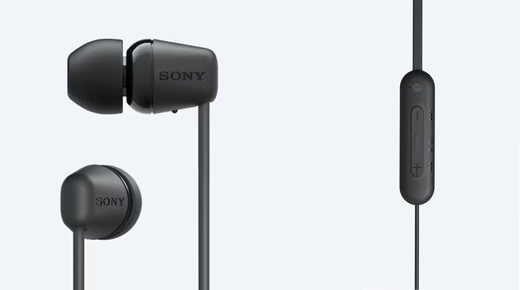 Giao diện ứng dụng Sony Headphones Connect với tai nghe WI-C100