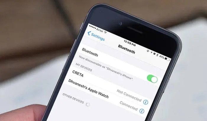 Giao diện ứng dụng trên điện thoại di động giúp hack bluetooth loa kẹo kéo từ xa