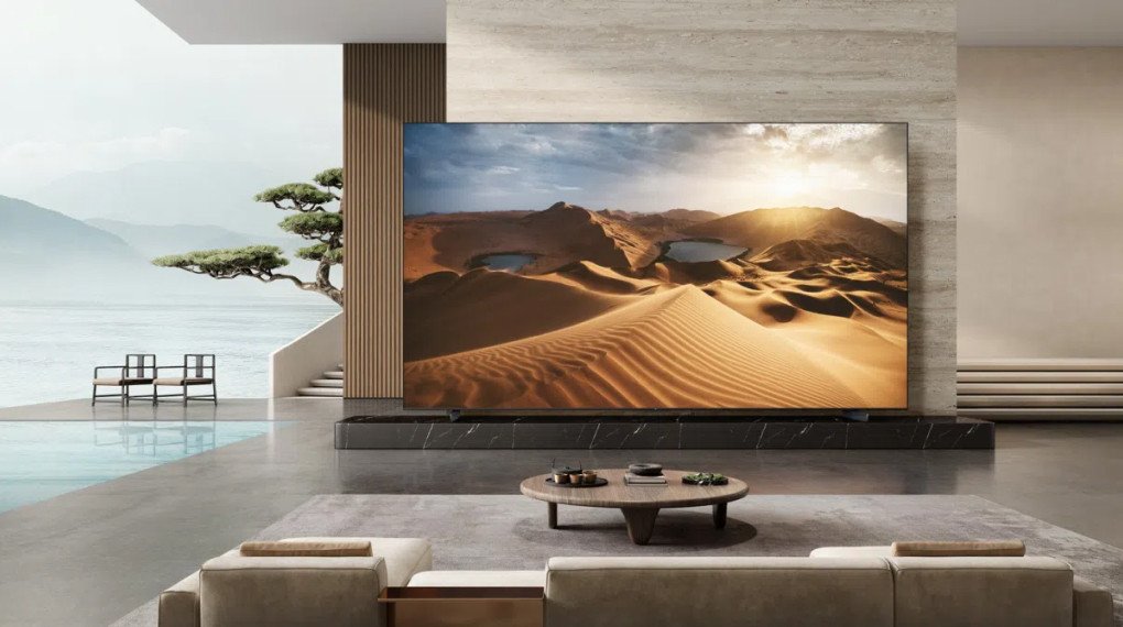 Google TV QD-Mini LED TCL 4K 115 inch 115X955 kết nối Bluetooth với các thiết bị điều khiển
