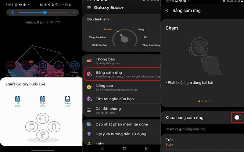 Hướng dẫn chi tiết cách tắt cảm ứng tai nghe Bluetooth Samsung trên Android