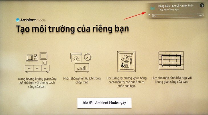 iPhone đã kết nối thành công với tivi