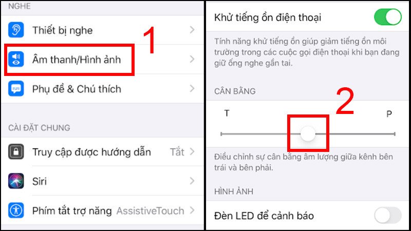 Khắc phục lỗi tai nghe Bluetooth không nghe được 1 bên bằng cách điều chỉnh nút âm lượng cân bằng