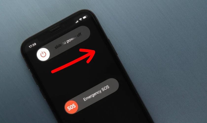 Khởi động lại thiết bị để kết nối loa Bluetooth