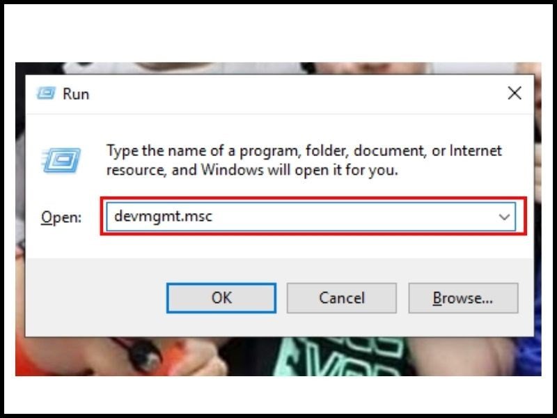Kiểm tra laptop có Bluetooth không qua lệnh Run