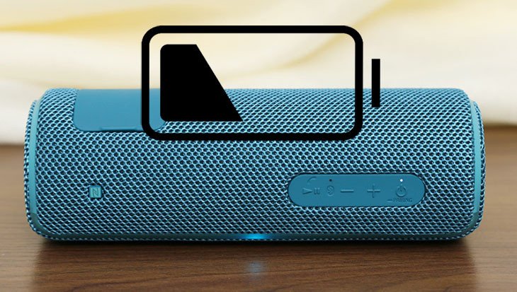 Loa bluetooth báo pin yếu cần thay pin loa bluetooth mới