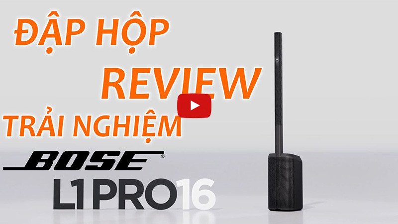 Loa bluetooth Bose L1 PRO16 với thiết kế cột array ấn tượng