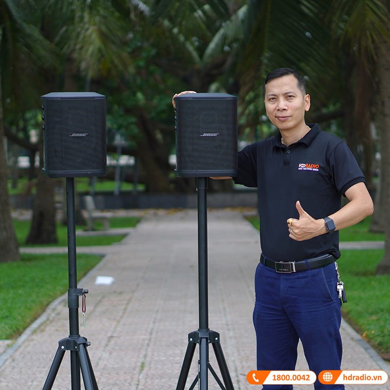 Loa bluetooth Bose S1 Pro Plus đa năng với chất âm trầm mạnh mẽ, phù hợp mọi không gian