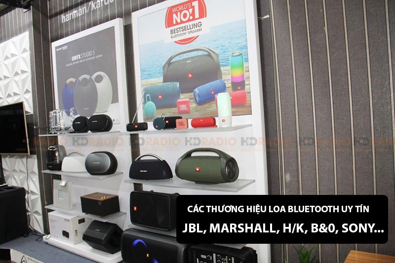 Loa Bluetooth chính hãng từ các thương hiệu uy tín