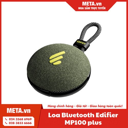 Loa Bluetooth Edifier MP100 Plus chống nước IPX7, âm thanh rõ ràng