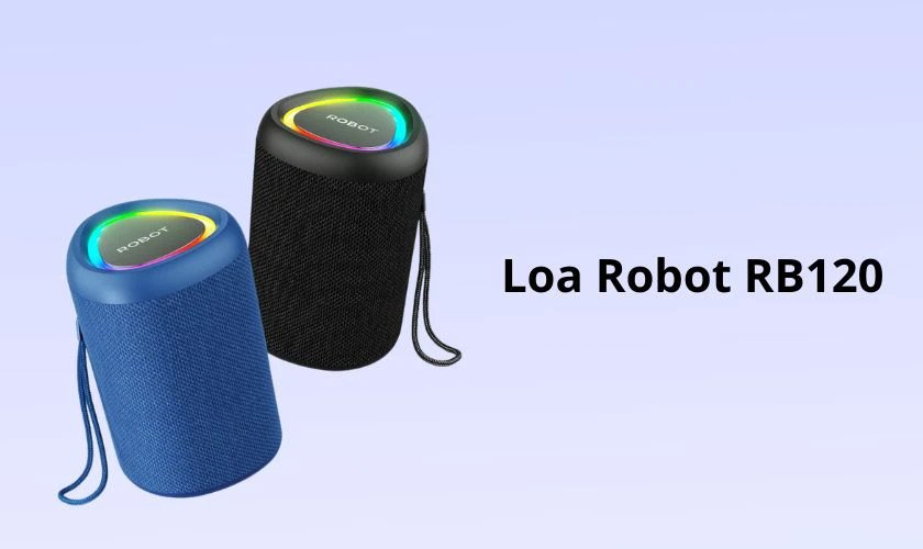 Loa Bluetooth Robot RB120 giá rẻ với đèn LED