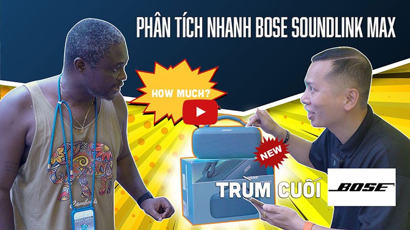 Loa Bose SoundLink Max Portable màu trắng
