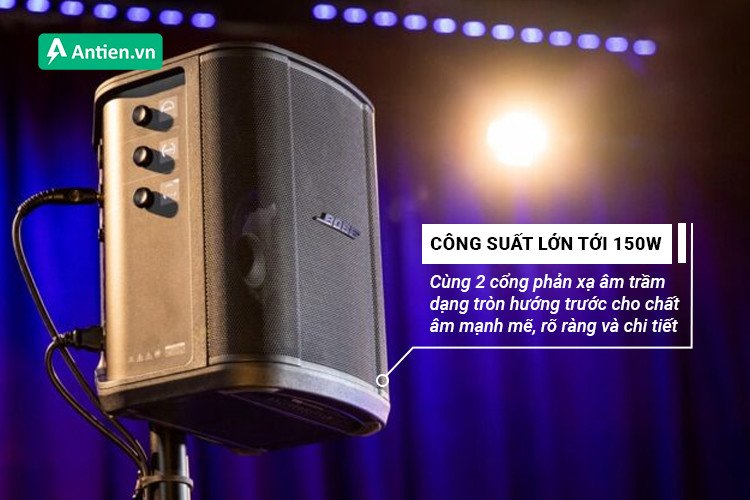 Loa hát karaoke bluetooth Bose S1 Pro+ với công suất âm thanh mạnh mẽ 150W