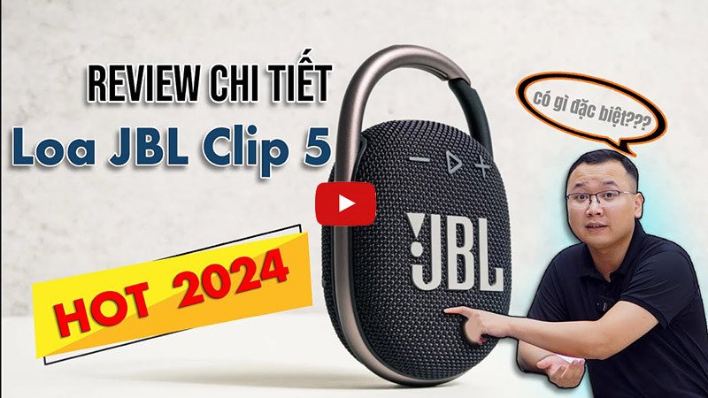 Loa JBL Clip 5 màu xanh dương