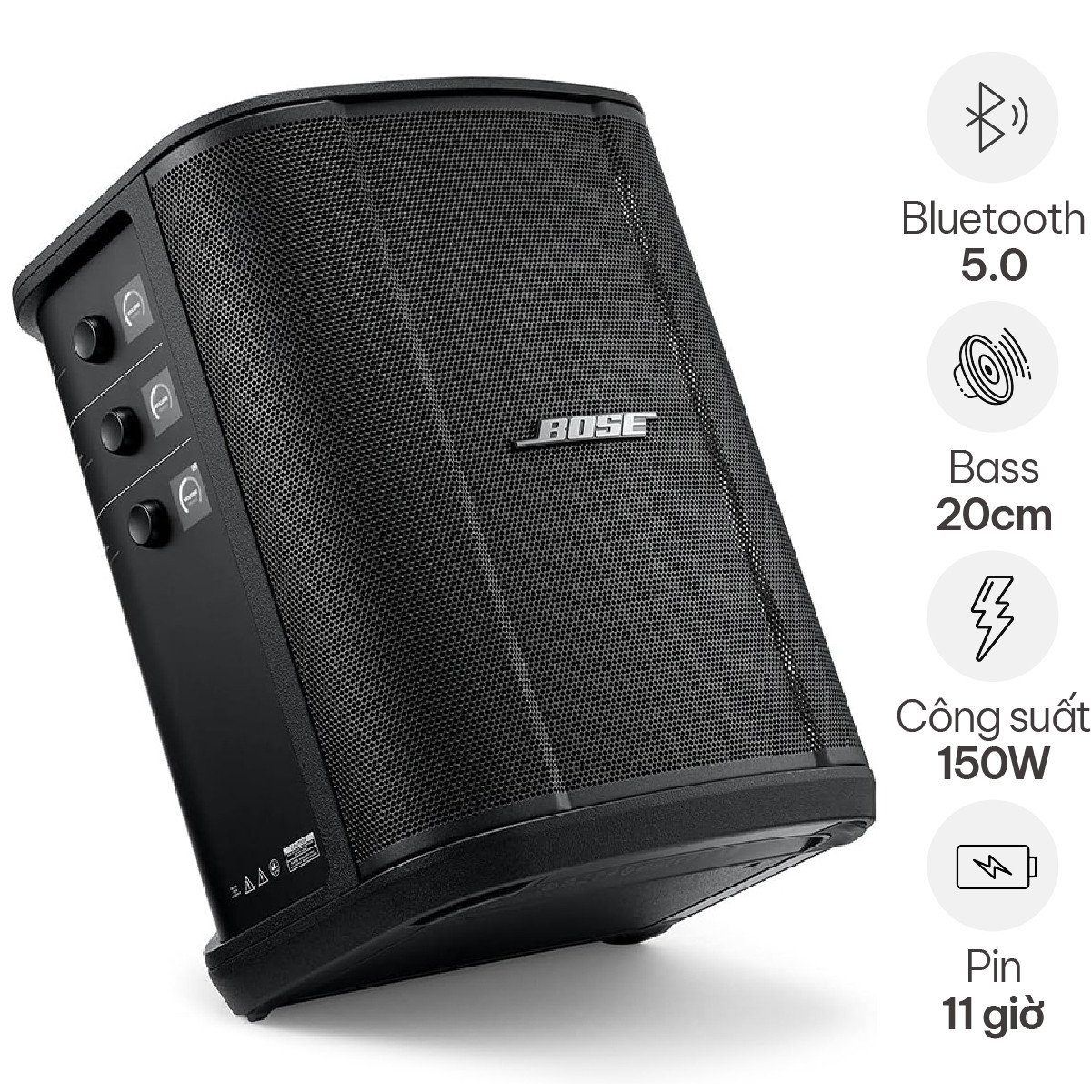 Loa karaoke bluetooth biểu diễn Bose S1 Pro Plus chuyên nghiệp