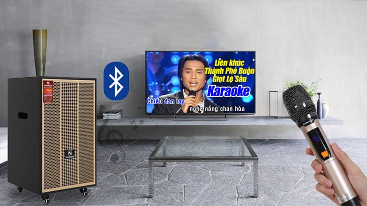 Loa kéo giúp tiết kiệm chi phí cho dàn karaoke gia đình