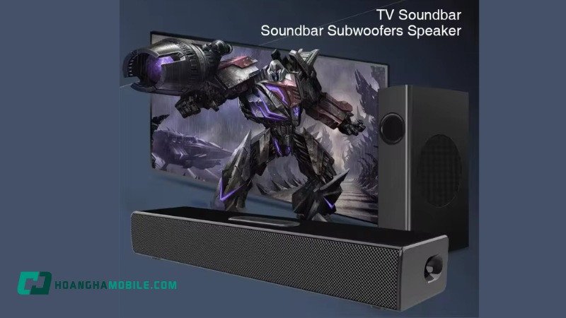 Loa siêu trầm Soundage 80W TV Soundbar
