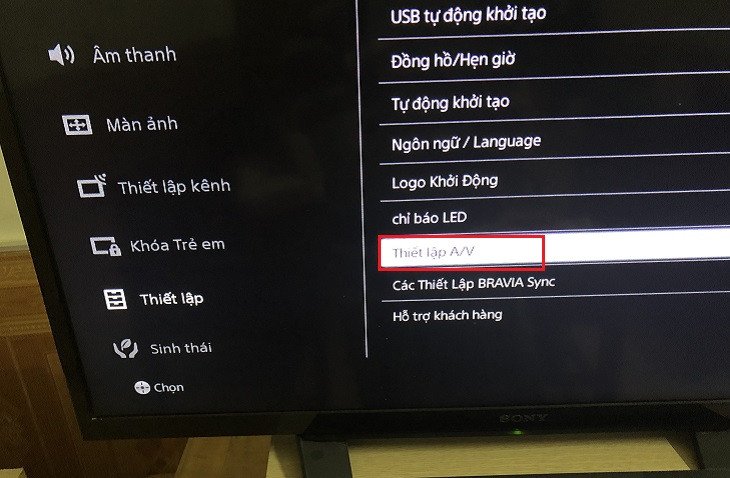 Lỗi cài đặt đầu ra âm thanh sai