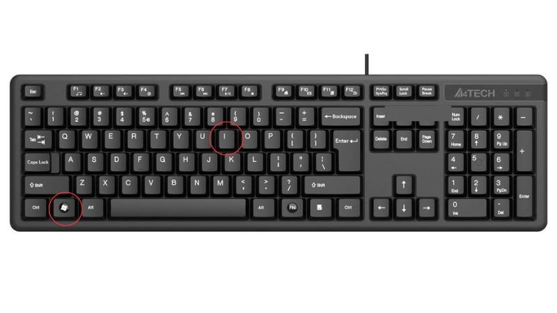 Mở cài đặt Windows để kiểm tra cập nhật driver Bluetooth trên Win 10