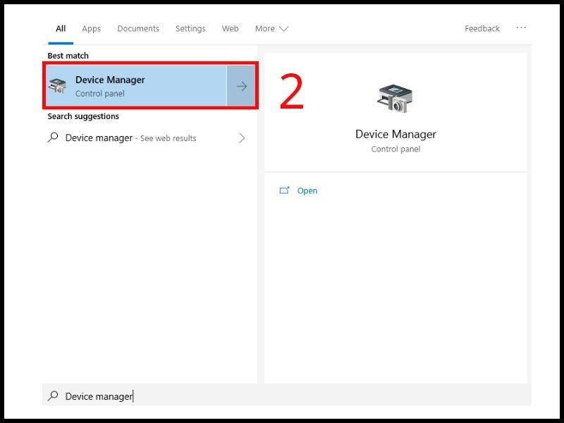 Mở Device Manager để xem laptop có Bluetooth không