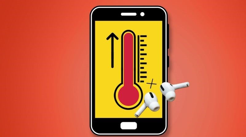 Nhiệt độ khi sạc tai nghe Bluetooth quá cao