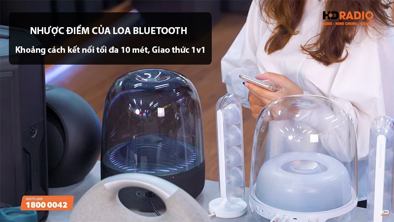 Nhược điểm của Loa Bluetooth chính hãng
