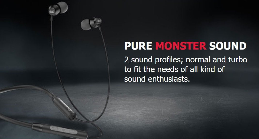 Nút tai mềm mại và nam châm từ tính của tai nghe bluetooth Monster