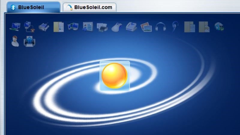 Phần mềm BlueSoleil hỗ trợ kết nối Bluetooth cho laptop