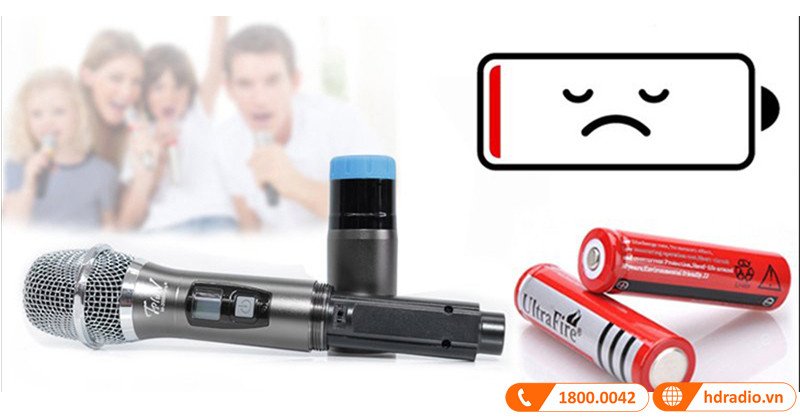 Pin yếu gây micro không kết nối được với loa Bluetooth
