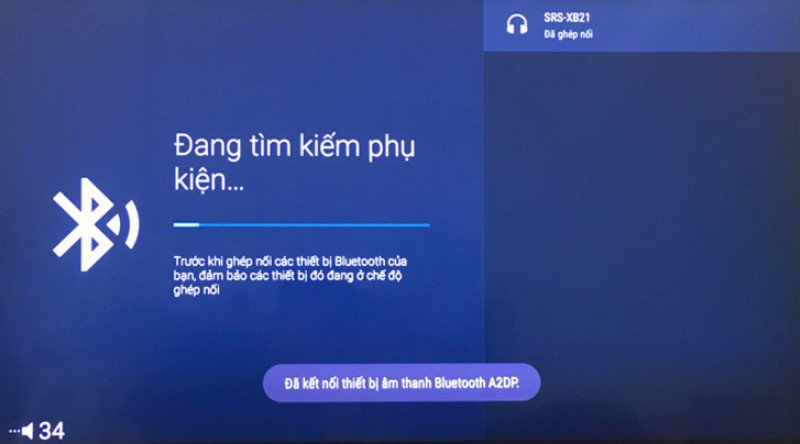 Quá trình kết nối Tivi và loa Bluetooth