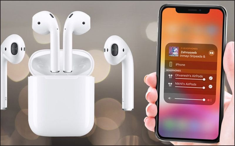 Quan sát đèn tín hiệu để xác định tai nghe Bluetooth sẵn sàng ghép nối với điện thoại iP