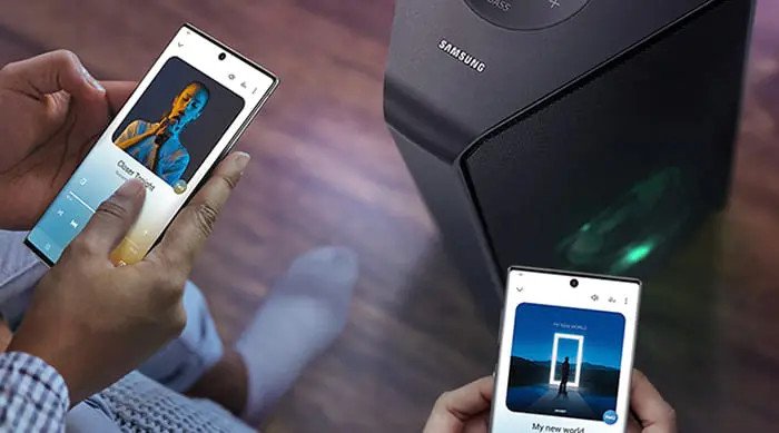 Sơ đồ kết nối bluetooth giữa điện thoại và loa kẹo kéo, thể hiện điểm can thiệp