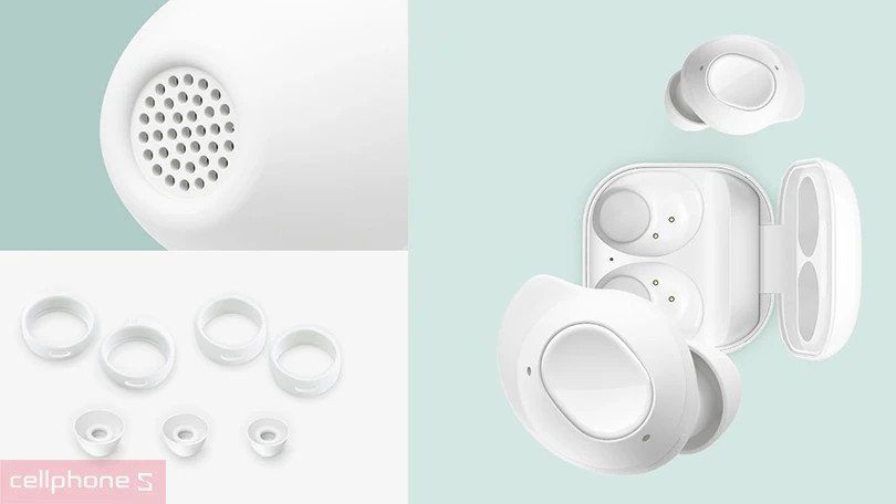 Tai nghe Bluetooth True Wireless Samsung Galaxy Buds FE R400N với chuẩn kháng nước IPX2