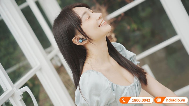 tai nghe không dây B&amp;O Beoplay EX màu đen sang trọng