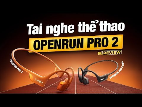 Tai nghe truyền dẫn xương Shokz OPENRUN PRO 2 - Bền bỉ và lọc gió
