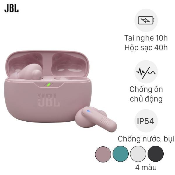 Tai nghe TWS JBL Wave Beam 2 bền bỉ và chất âm mạnh mẽ