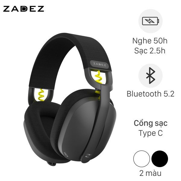 Tai nghe Zadez GP-803B thiết kế trẻ trung, nhỏ gọn