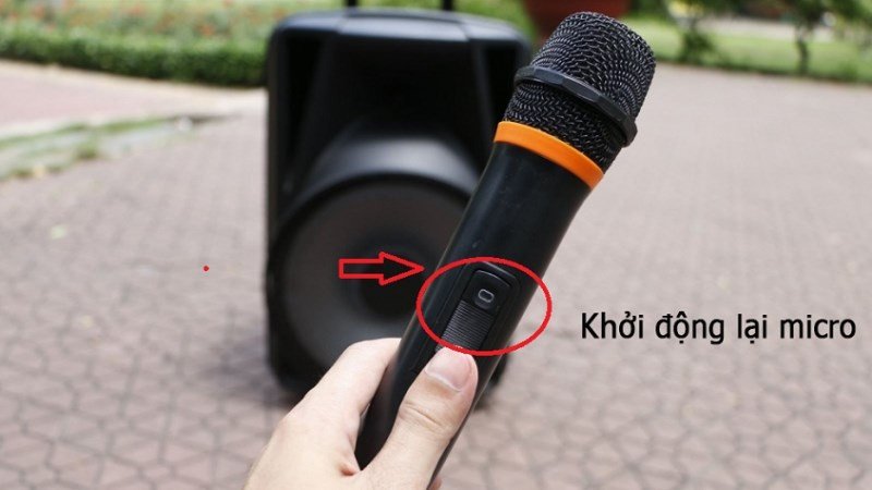 Tắt nguồn micro để kiểm tra và khởi động lại
