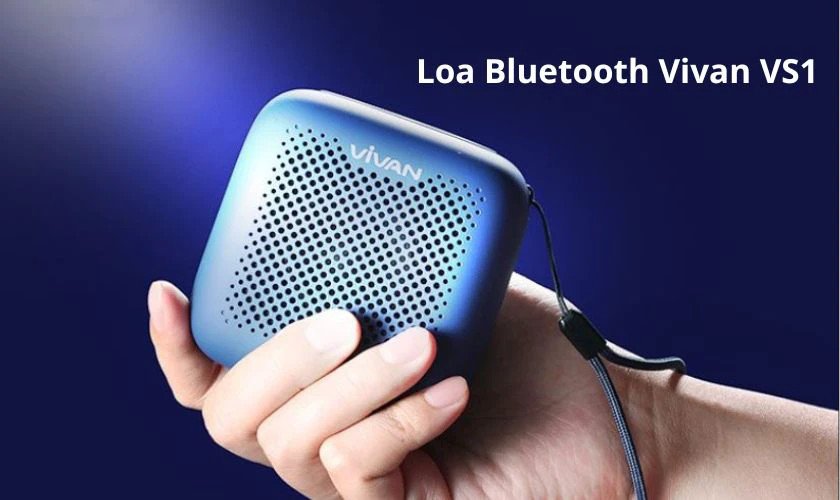 Thiết bị loa bluetooth dưới 200k Vivan VS1 nhỏ gọn